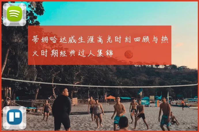 蒂姆哈达威生涯高光时刻回顾与热火时期经典过人集锦