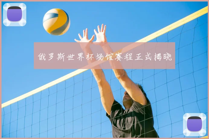 俄罗斯世界杯场馆赛程正式揭晓